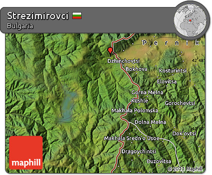 Satellite Map of Strezimirovci