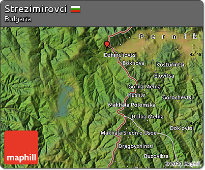 Satellite Map of Strezimirovci