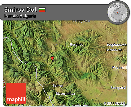 Satellite 3D Map of Smirov Dol