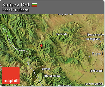 Satellite 3D Map of Smirov Dol