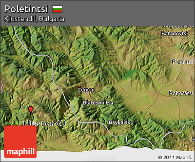 Satellite 3D Map of Poletintsi