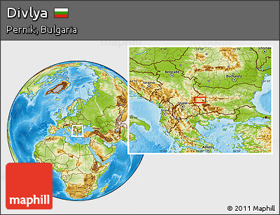 Physical Location Map of Divlya