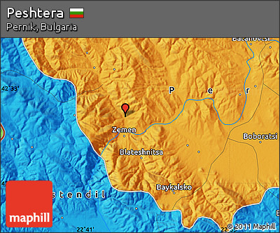 Political Map of Peshtera
