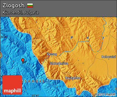 Political Map of Zlogosh