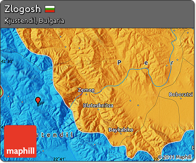Political Map of Zlogosh