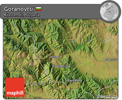 Satellite Map of Goranovtsi
