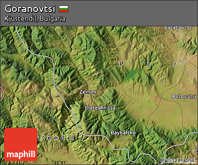 Satellite Map of Goranovtsi