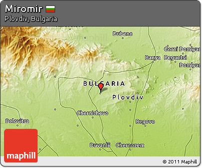Physical 3D Map of Miromir
