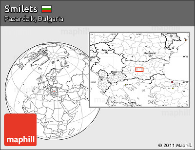 Blank Location Map of Smilets