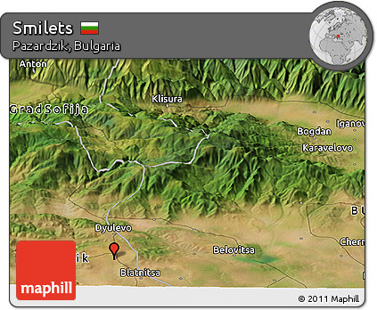 Satellite Panoramic Map of Smilets