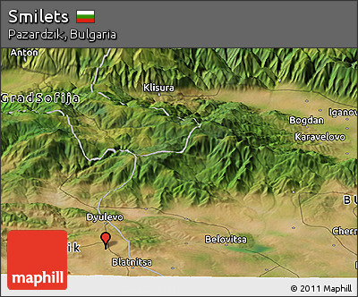 Satellite Panoramic Map of Smilets