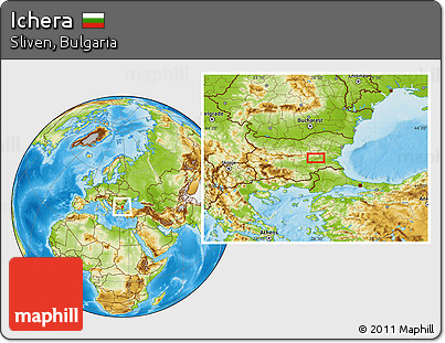 Physical Location Map of Ichera