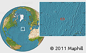Satellite Location Map of the area around 42° 35' 40" N, 32° 13' 30" W