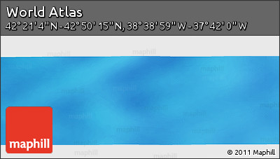 Physical Panoramic Map of the Area around 42° 35' 40" N, 38° 10' 29" W