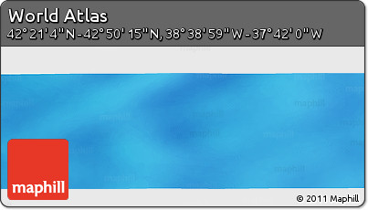 Physical Panoramic Map of the Area around 42° 35' 40" N, 38° 10' 29" W