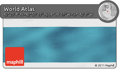 Satellite Panoramic Map of the Area around 42° 35' 40" N, 38° 10' 29" W