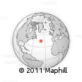 Outline Map of the Area around 42° 35' 40" N, 39° 52' 30" W, rectangular outline