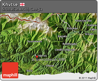 Satellite 3D Map of Khvtse