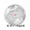 Outline Map of the Area around 42° 35' 40" N, 48° 31' 29" E, rectangular outline
