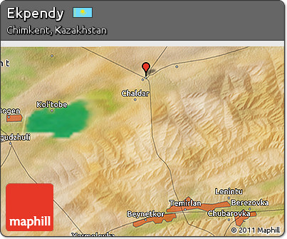 Satellite 3D Map of Ekpendy