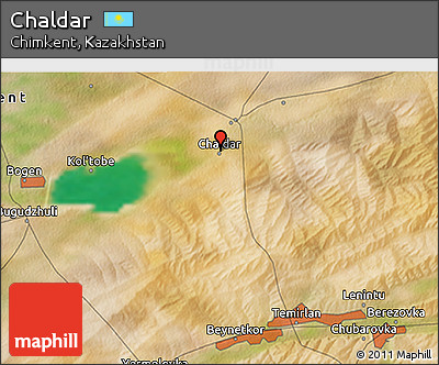 Satellite 3D Map of Chaldar