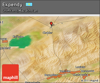Satellite 3D Map of Ekpendy