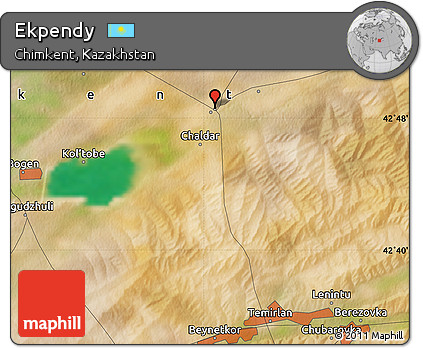Satellite Map of Ekpendy