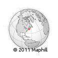 Outline Map of the Area around 42° 35' 40" N, 68° 46' 30" W, rectangular outline