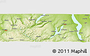 Physical Panoramic Map of the area around 42° 35' 40" N, 77° 16' 30" W
