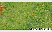 Satellite 3D Map of Howell