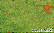 Satellite Map of Duck Lake