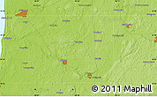 Physical Map of the area around 42° 35' 40" N, 85° 46' 30" W
