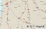 Shaded Relief Map of the area around 42° 35' 40" N, 85° 46' 30" W