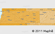 Political Panoramic Map of the area around 42° 35' 40" N, 85° 46' 30" W