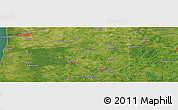 Satellite Panoramic Map of the area around 42° 35' 40" N, 85° 46' 30" W