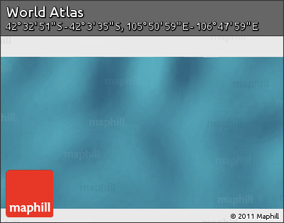 Satellite 3D Map of the Area around 42° 18' 13" S, 106° 19' 29" E