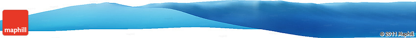 Shaded Relief Horizon Map of the Area around 42° 18' 13" S, 10° 16' 30" E