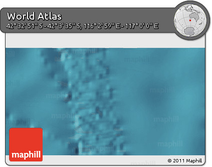 Satellite 3D Map of the Area around 42° 18' 13" S, 116° 31' 30" E