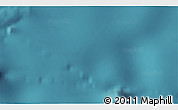 Satellite 3D Map of the area around 42° 18' 13" S, 155° 28' 29" W