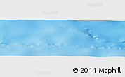 Shaded Relief Panoramic Map of the area around 42° 18' 13" S, 177° 34' 29" W