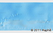 Shaded Relief 3D Map of the area around 42° 18' 13" S, 178° 25' 30" W