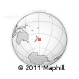 Outline Map of the Area around 42° 18' 13" S, 178° 25' 30" W, rectangular outline