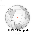 Outline Map of the Area around 42° 18' 13" S, 27° 58' 30" W, rectangular outline