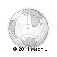 Outline Map of the Area around 42° 18' 13" S, 3° 28' 30" E, rectangular outline