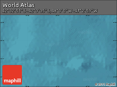 Satellite Map of the Area around 42° 18' 13" S, 47° 31' 29" W