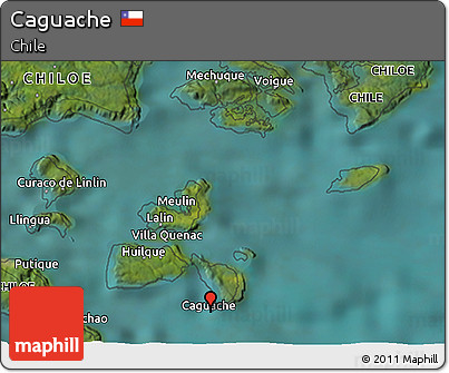 Satellite 3D Map of Caguache