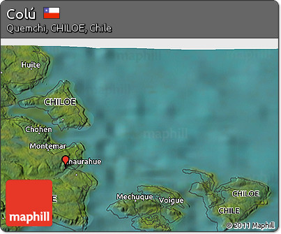 Satellite 3D Map of Colú