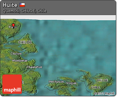 Satellite 3D Map of Huite