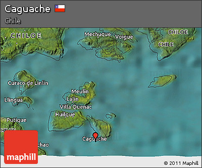 Satellite 3D Map of Caguache