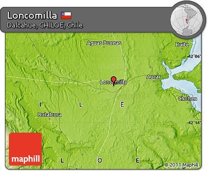 Physical Map of Loncomilla